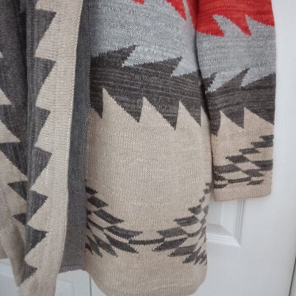 Lauren Ralph Lauren Southwestern Aztec Cardigan 1X - Picture 5 of 6